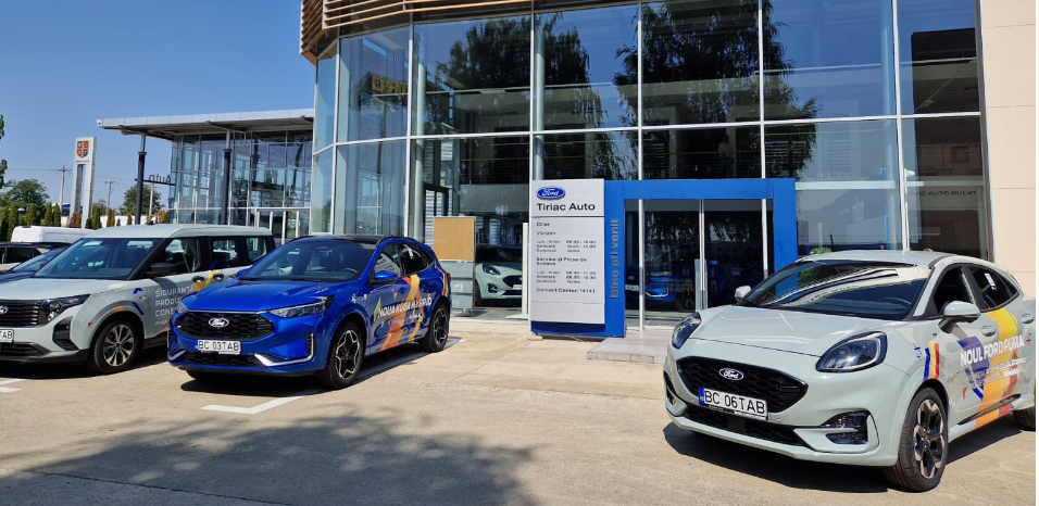 Ford, Hyundai, Mercedes-Benz I Bacau