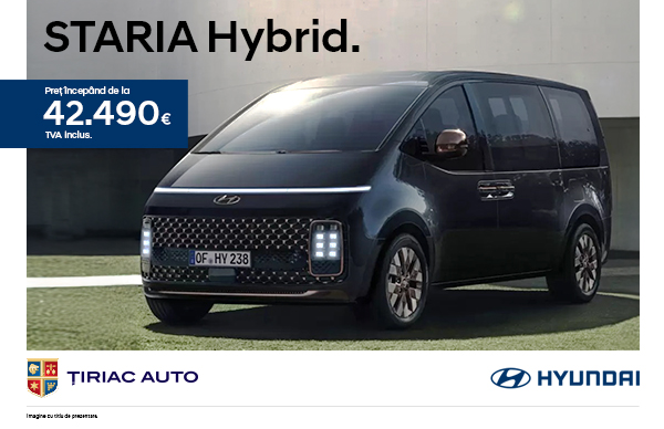 Noul Hyundai Staria