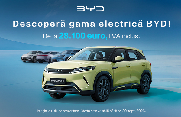 Descoperă gama de modele electrice BYD ⚡