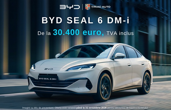 🚙 Descoperă Seal 6 DM-i, de la 30.400 €, TVA inclus