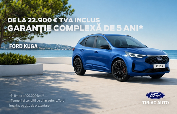 Ford Kuga - Preț începând de la 22.900 EURO TVA inclus