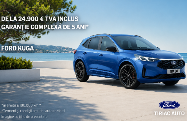 Ford Kuga - Preț începând de la 24.900 EURO TVA inclus
