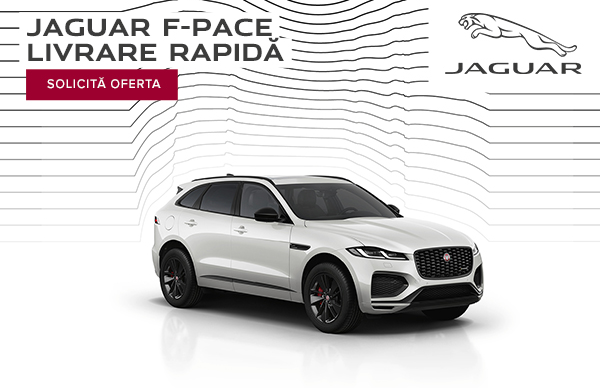 Jaguar F-Pace cu LIVRARE RAPIDĂ!