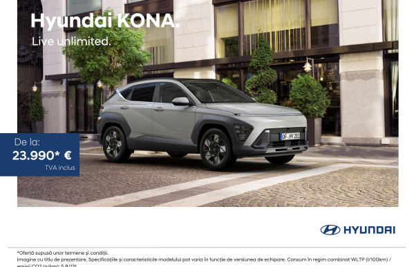 Hyundai Kona, de la 23.990 €, Tva inclus
