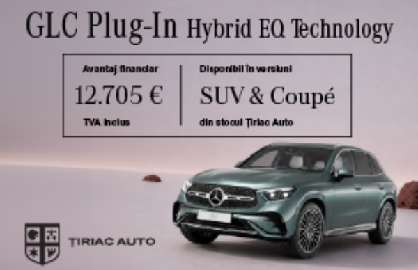 GLC Plug-in Hybrid. Sport Design Edition sau Drive Me.