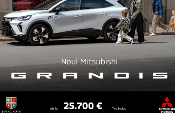 🚘 Noul Mitsubishi Grandis de la 25.700 euro, Tva inclus