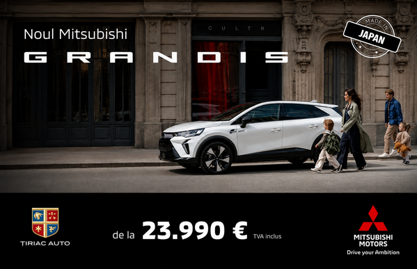 🚘 Noul Mitsubishi Grandis de la 23.990 euro, Tva inclus