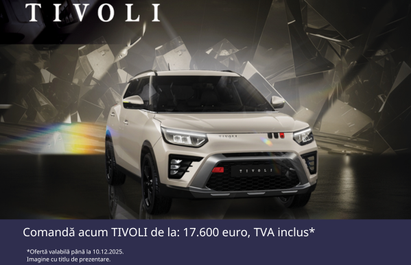 Tivoli, de la 17.600 euro, TVA inclus
