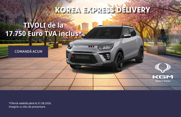 Tivoli, de la 17.750 euro, TVA inclus cu livrare din stoc