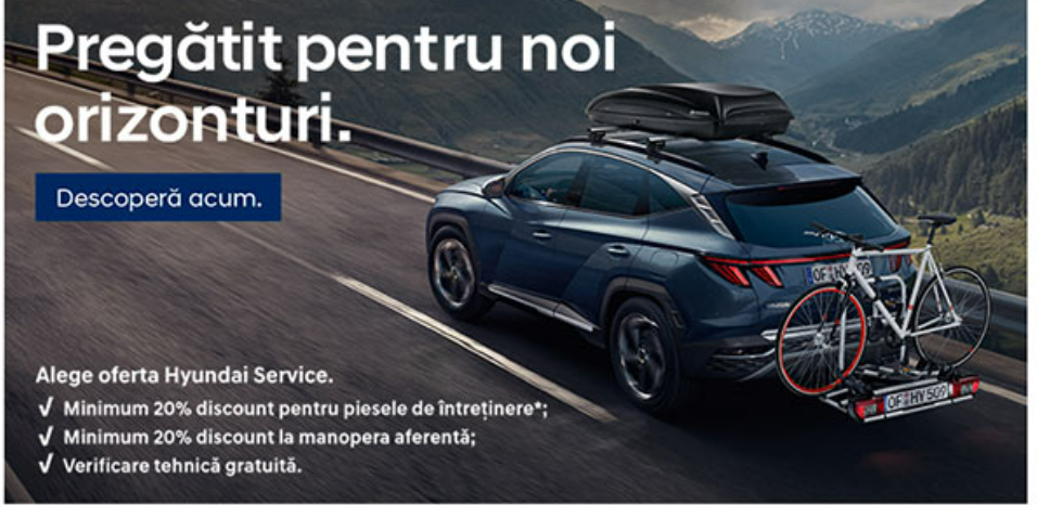 Alege oferta de primavara Tiriac Auto Hyundai Service!
