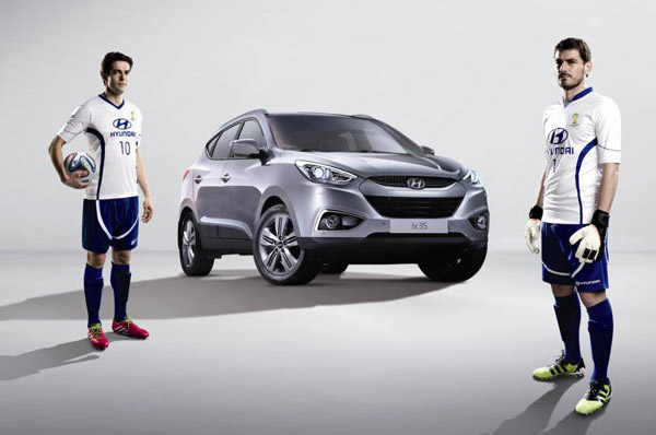 Hyundai Motor i-a desemnat pe Iker Casillas si Ricardo Kaká ambasadori ai marcii in cadrul FIFA 2014