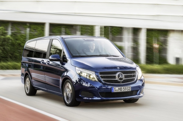 Noua Clasa V de la Mercedes-Benz: Un Mercedes-Benz din seria autovehiculelor multifunctionale