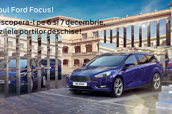 Noul Ford Focus – Imposibilul devine acum posibil la Tiriac Auto!