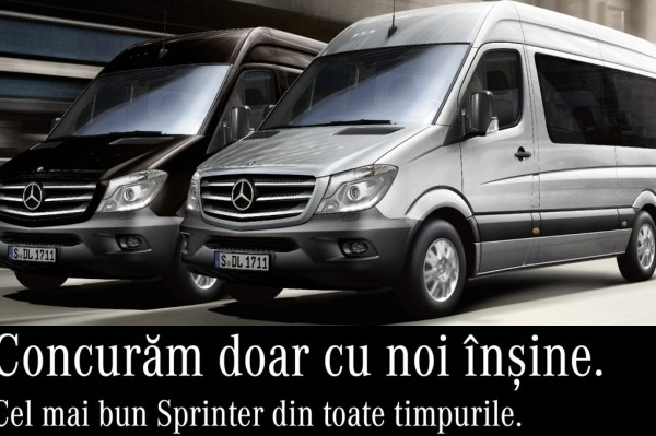 Noul Mercedes-Benz Sprinter a fost lansat in Romania 