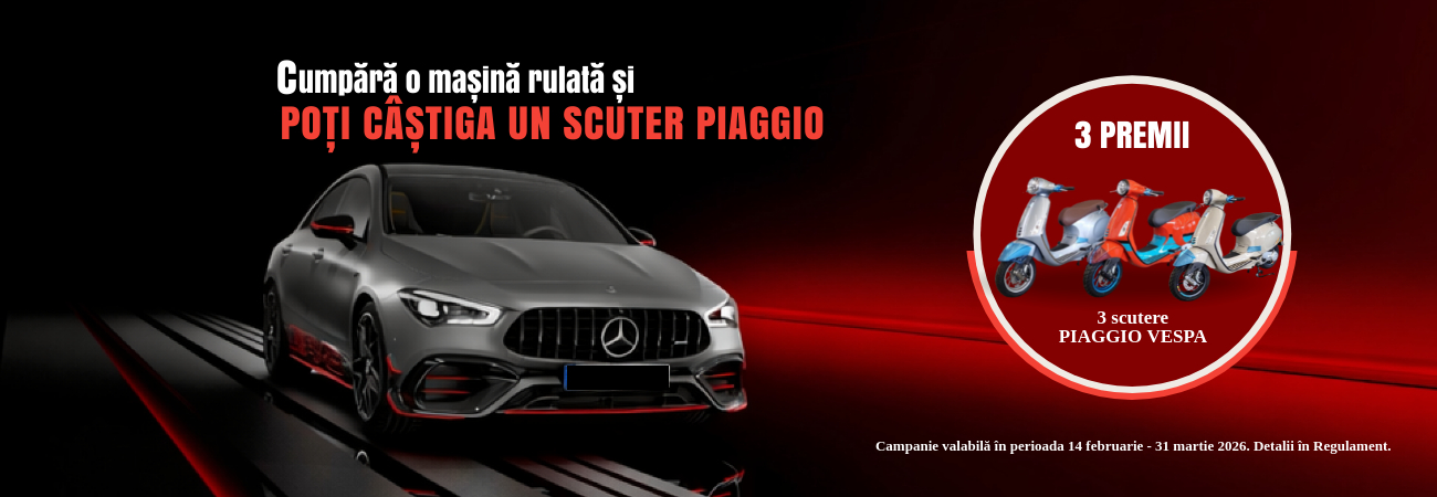 Unele alegeri vin cu un bonus neașteptat. Poți câștiga un scuter Piaggio.