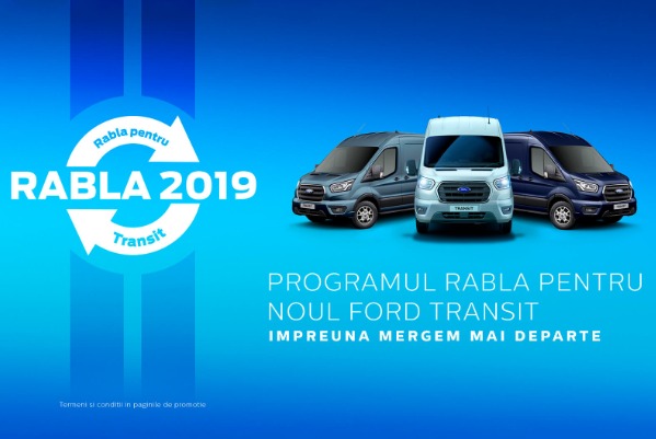 Oferta Ford Transit Van prin Programul Rabla