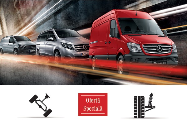 Preț Special la piese de Suspensie și Direcție Mercedes-Benz