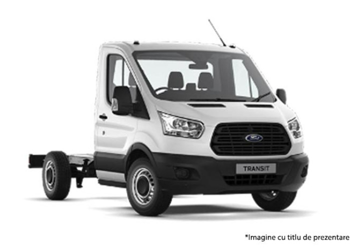 FORD TRANSIT MY24.75 SINGLE CHASSIS CAB TREND 350L 2.0L ECOBLUE 130PS STAGE 6.2 MANUALA FWD