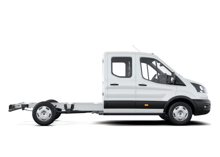 FORD TRANSIT MY25.75 DOUBLE CHASSIS CAB TREND 350L 2.0L ECOBLUE 130PS STAGE 6.2 MANUALA RWD